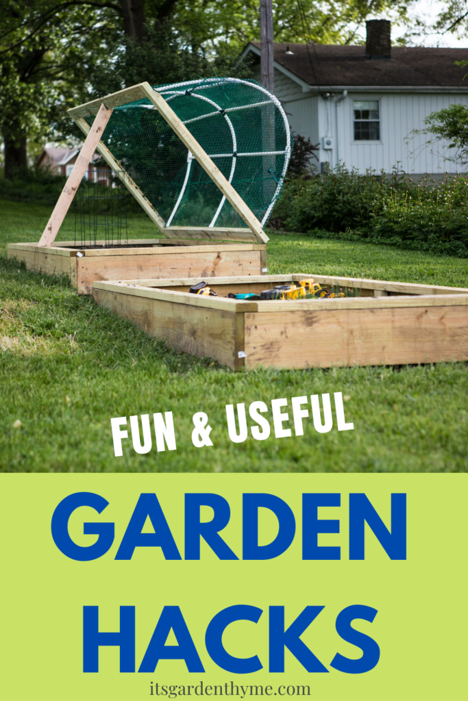 Fun & Useful Garden Hacks and DIY