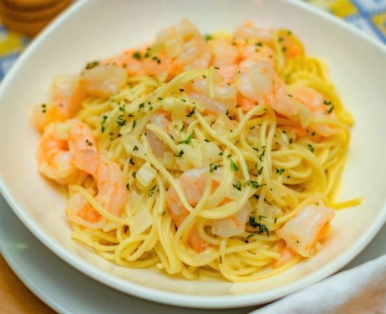 easy shrimp scampi with pasta recipe