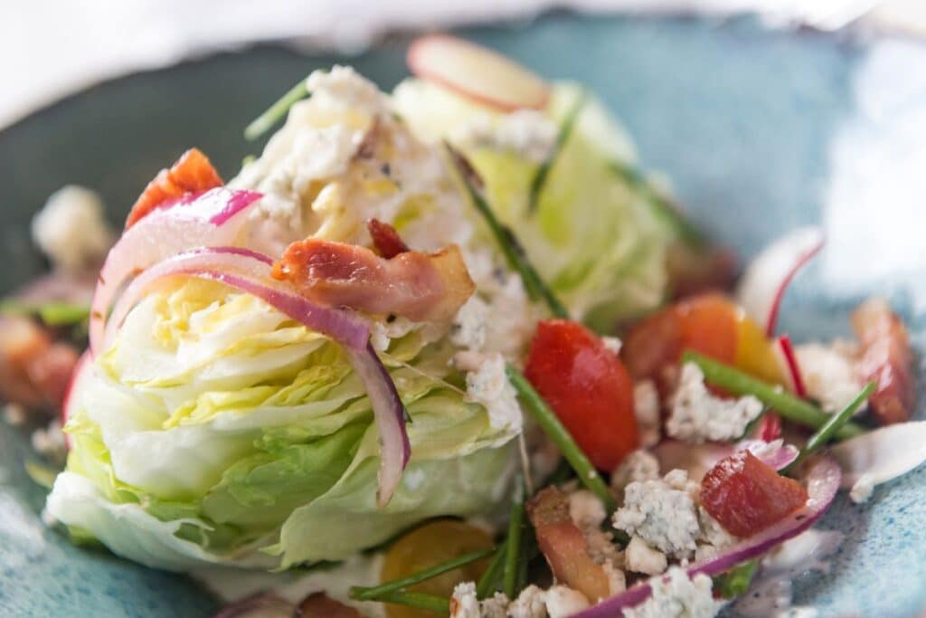 classic low carb wedge salad - Classic Low Carb Wedge Salad Recipe